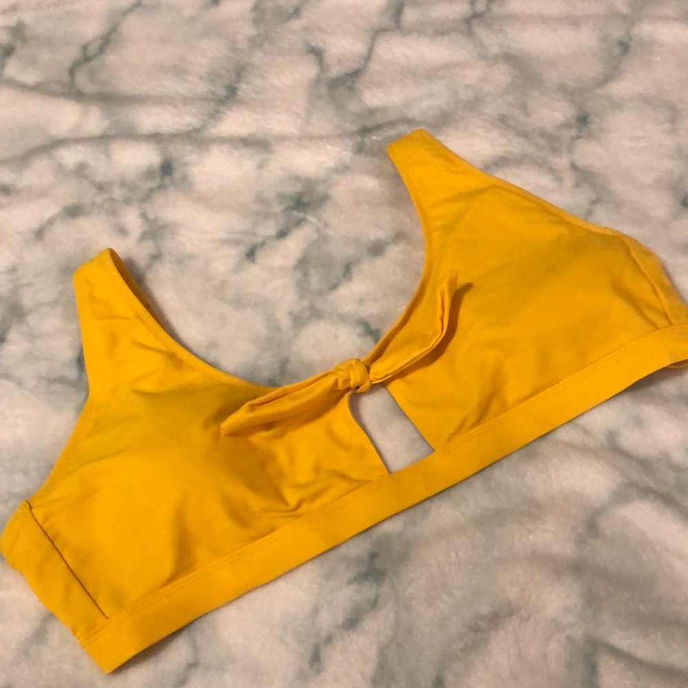 Yellow adjustable bikini top! 💛 - Picture 2 of 4